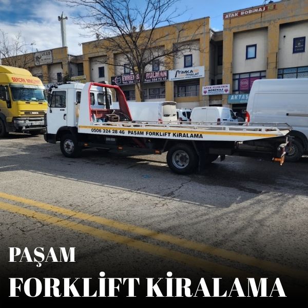 Ankara Çayyolu forklift kiralama firması yük taşıma operasyonu
